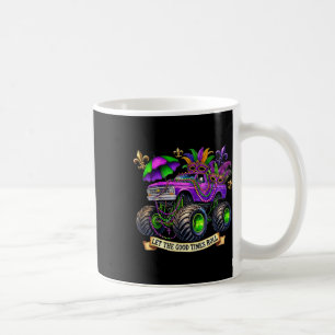 Caneca De Café Crianças Esmagam Caminhão de Criança Mardi Gras Mo