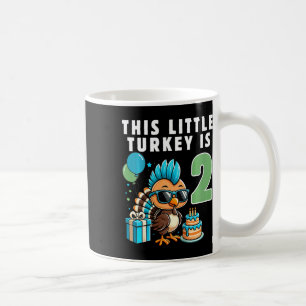 Caneca De Café Crianças Esta Pequena Turquia É 2 Dia De Ação De G