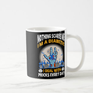 Caneca De Café Crianças Eu sou um Diabetes Sensibilizado Hallowee