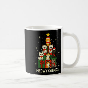 Caneca De Café Crianças Homens Mulheres Meowy Catmas Natal Engraç
