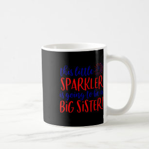 Caneca De Café Crianças Irmã Grande Suspirando 4 De Julho De Grav