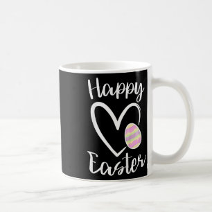 Caneca De Café Crianças Meninas Bonitas Felz pascoa Cardíaco Past