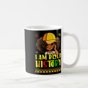 Caneca De Café Crianças Mulheres Eu Sou Camisa da História Negra