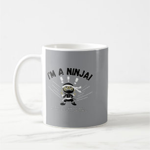 Caneca De Café Crianças Ninja Barulhentas