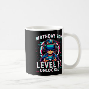 Caneca De Café Crianças Nível 11 Desbloqueadas Jogador de Anivers