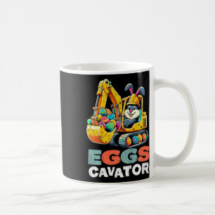 Caneca De Café Crianças Ovos Cavador Coelheiros de Páscoa Rapazes