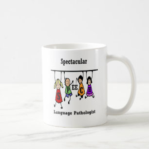 Caneca De Café Crianças Patologistas Espetaculares em Língua Fala