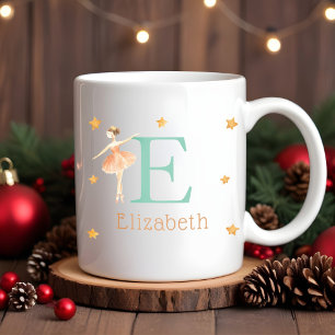 Caneca De Café Crianças Personalizadas Balé de Natal Hot Coco Mug