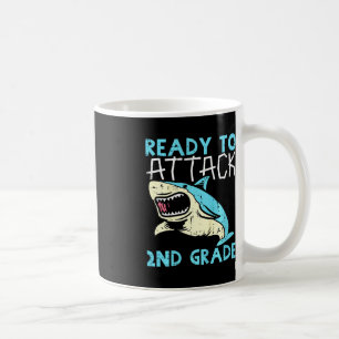 Caneca De Café Crianças Prontas Para Atacar segundo Grau Segundo
