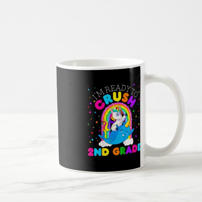 Caneca De Café Crianças que estou pronto para esmagar segundo Gra (Direita)