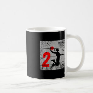 Caneca De Café Crianças se afogaram 2 anos no basquete de segundo