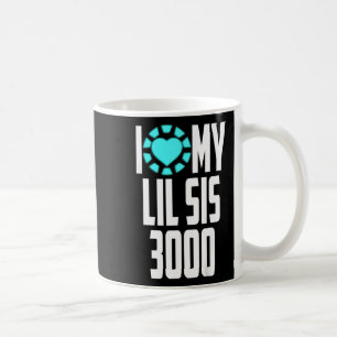 Caneca De Café Crianças Super Herói Filme Citação Eu Amo Meu Lil
