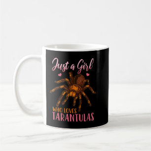 Caneca De Café Crianças Tarantula Só Uma Menina Que Ama Tarantula