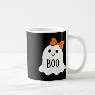 Caneca De Café Crianças Toddler Halloween Boo Fantasma Com Um Arc