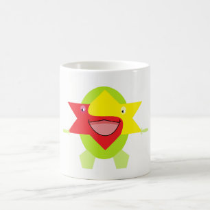 Caneca De Café Crianças utilitários Arte Andando Fantasia Star Fi