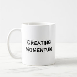 Caneca De Café CRIANDO lista de verificação da manhã do MOMENTUM 