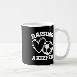 Caneca De Café Criando um goleiro - Mãe do goleiro de futebol