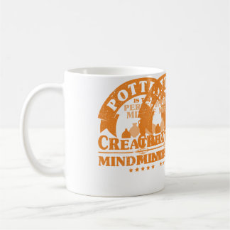 Caneca De Café Criatividade e Atenção Plena dos Oleiros Cerâmica