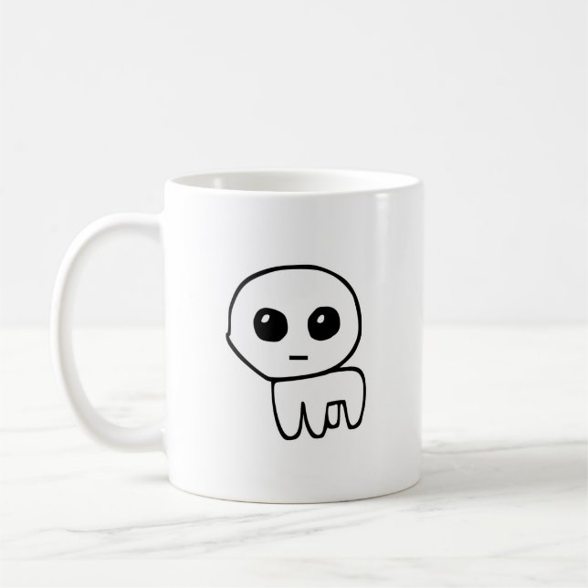 Caneca De Café Criatura do Autismo TBH Criatura do Autismo (Esquerda)