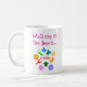Caneca De Café Criaturas da Praia