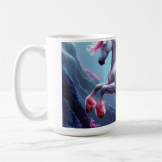 Caneca De Café Criaturas do Mundo da Fantasia: Unicórnios Galore