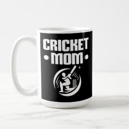 Caneca De Café Cricket Mãe Cricketer Filho Socorro Mãe