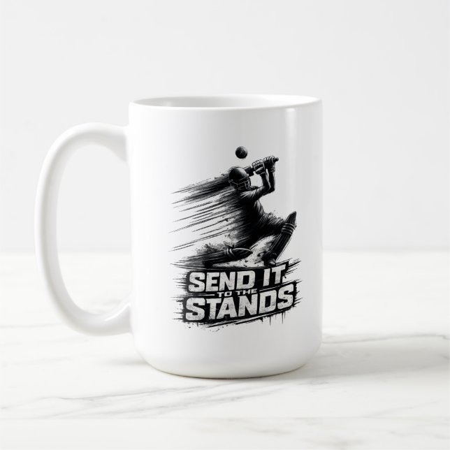 Caneca De Café Cricket World Cup Power  T-Shirt (Esquerda)