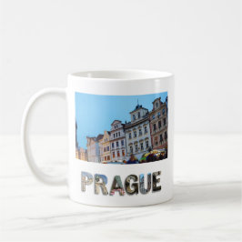 Caneca De Café Crie a sua própria Viagem de Férias de Praga Foto
