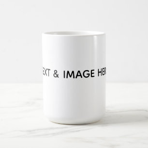 Caneca De Café Crie o seu próprio branco