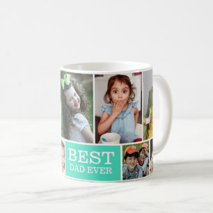Caneca De Café Crie Seu Próprio 10 Pai De Colagem De Fotografias