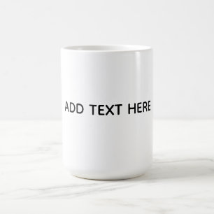 Caneca De Café Crie seu próprio branco