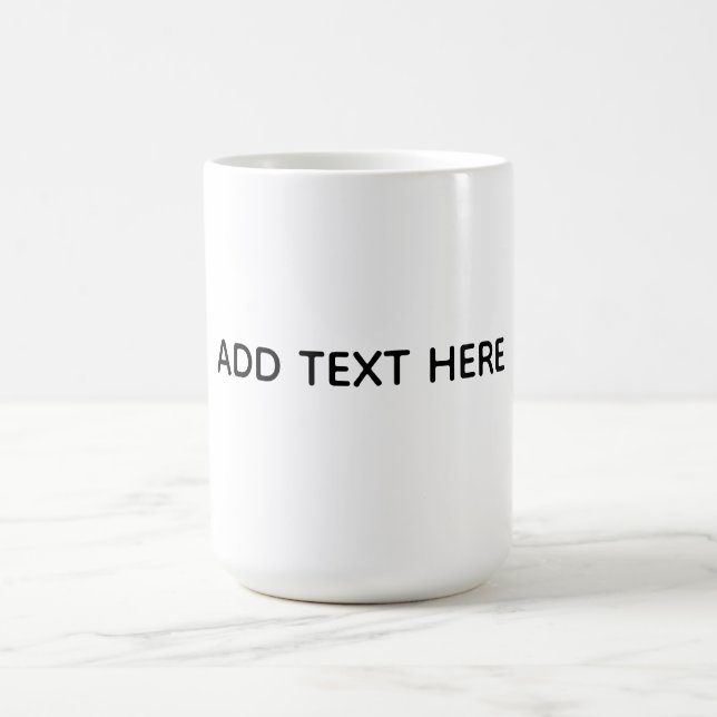 Caneca De Café Crie seu próprio branco  (Centro)