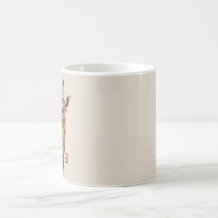 Caneca De Café Crie Seu Próprio Citação Girafa Personalizada
