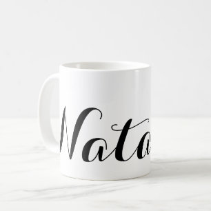 Caneca De Café Crie seu próprio presente personalizado de nome p