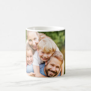 Caneca De Café Crie Seu Próprio Quadro Personalizado de Foto DIY
