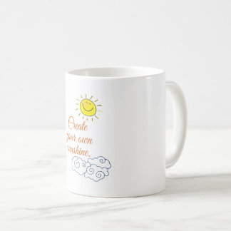 Caneca De Café Crie seu próprio sol