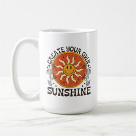 Caneca De Café Crie seu próprio sol