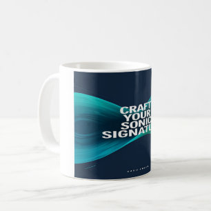 Caneca De Café Crie Sua Assinatura Sonora opção 3