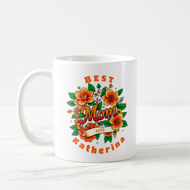 Caneca De Café Crie sua melhor mãe nunca (Esquerda)