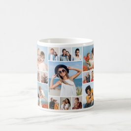 Caneca De Café Crie Sua Própria Colagem De Fotos 15