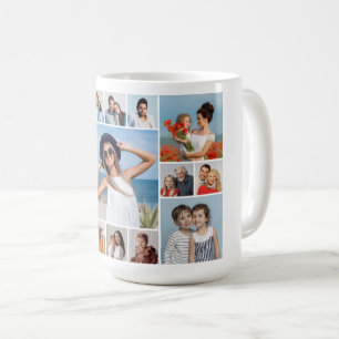 Caneca De Café Crie Sua Própria Colagem De Fotos 15