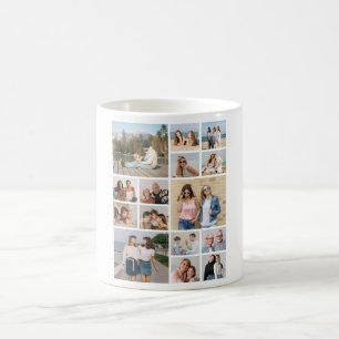 Caneca De Café Crie Sua Própria Colagem De Fotos 15
