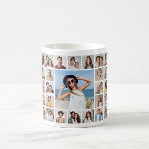 Caneca De Café Crie Sua Própria Colagem De Fotos 27
