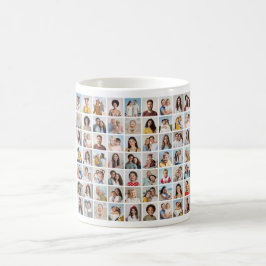 Caneca De Café Crie Sua Própria Colagem De Fotos 63