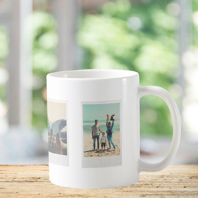 Caneca De Café Crie sua própria colagem de fotos de filmes instan (Criador carregado)