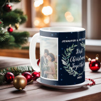 Crie sua própria foto do Primeiro Natal juntos