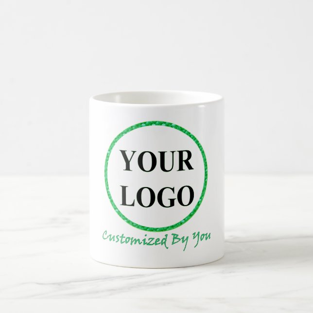 Caneca De Café Crie Sua Própria Imagem ADICIONE SEU LOGO AQUI (Centro)