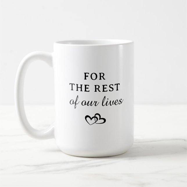 Caneca De Café Crie Sua Própria Promoção de Marca Simples (Esquerda)