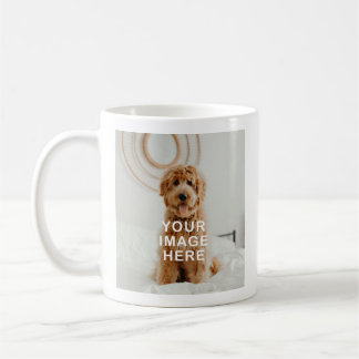 Caneca De Café Crie Suas Próprias 2 Fotos de Animais de Estimação