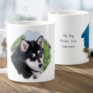 Caneca De Café Crie suas próprias fotos personalizadas de animais